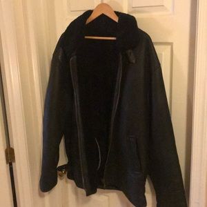 Genuine Leather Sheep Skin Coat